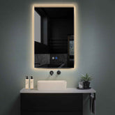 LED Spiegel Vertikal | Touch-Schalter | Anti-Beschlag-Funktion | Warmweißes Licht - Reyze Seria Edge Model 5